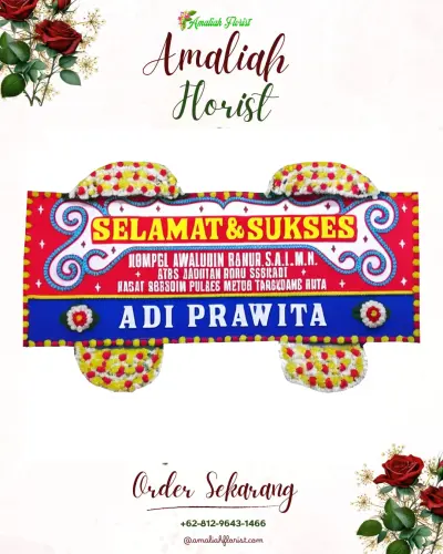 Karangan Bunga Ucapan Selamat calungbungur